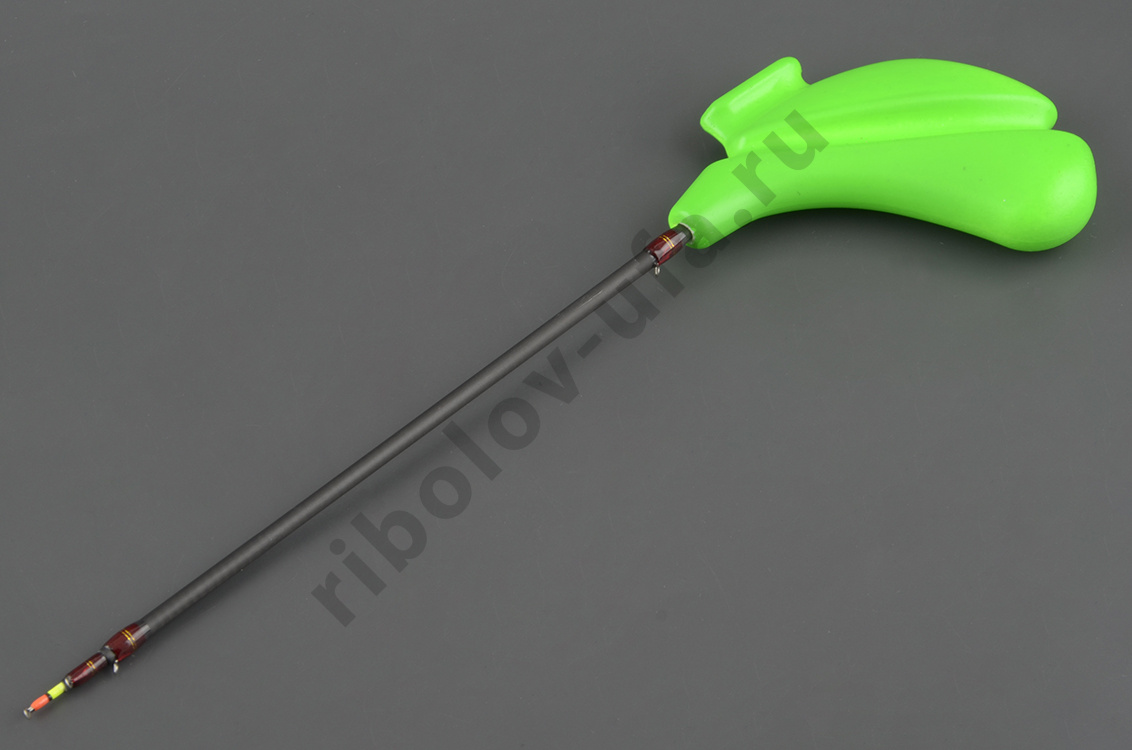 Удочка зимняя Bravo Fishing HLTC-3-G зеленая (хлыст Hi-Carbon)