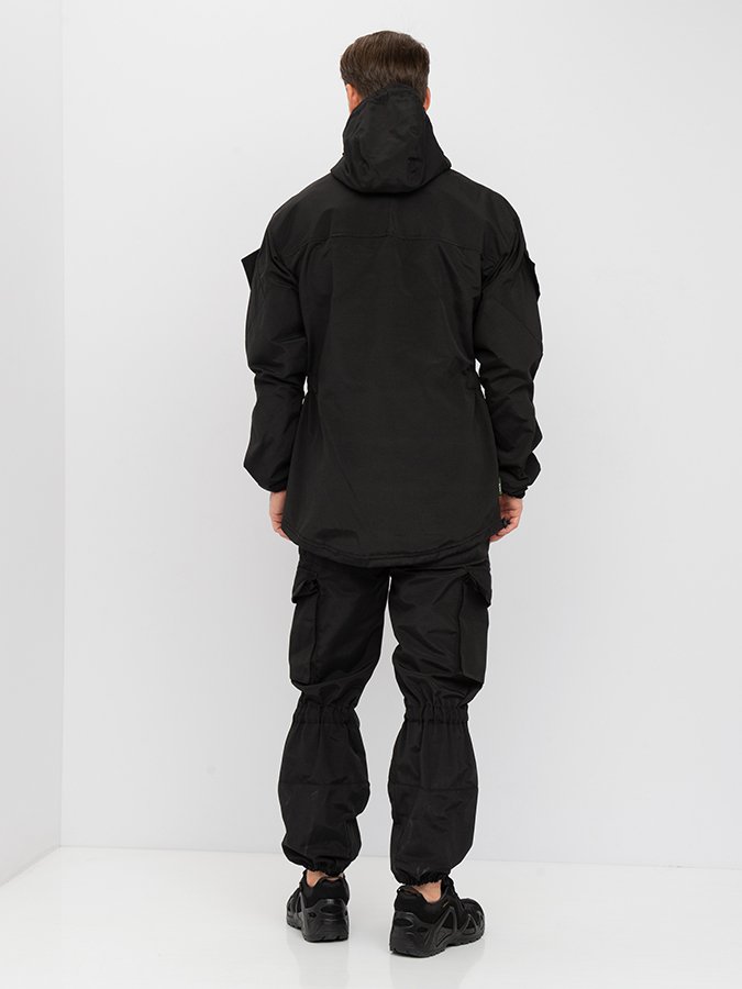 Костюм летний Huntsman Горка-5 цв. Черный ткань Смесовая Рип-Стоп р. 56-58 рост 182-188 на молнии