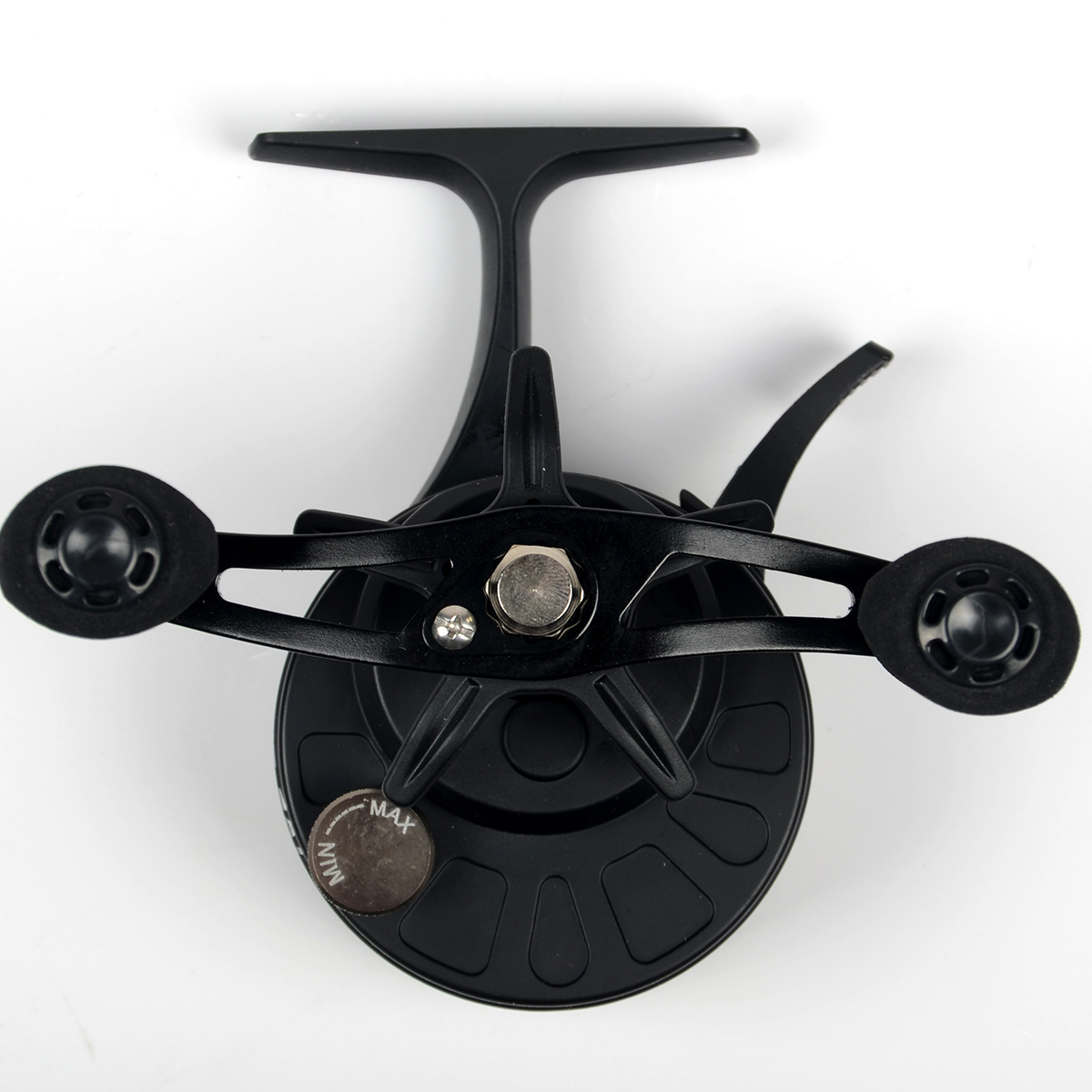 Катушка зимняя Zander Master Energy R, цв. черно-серебренный