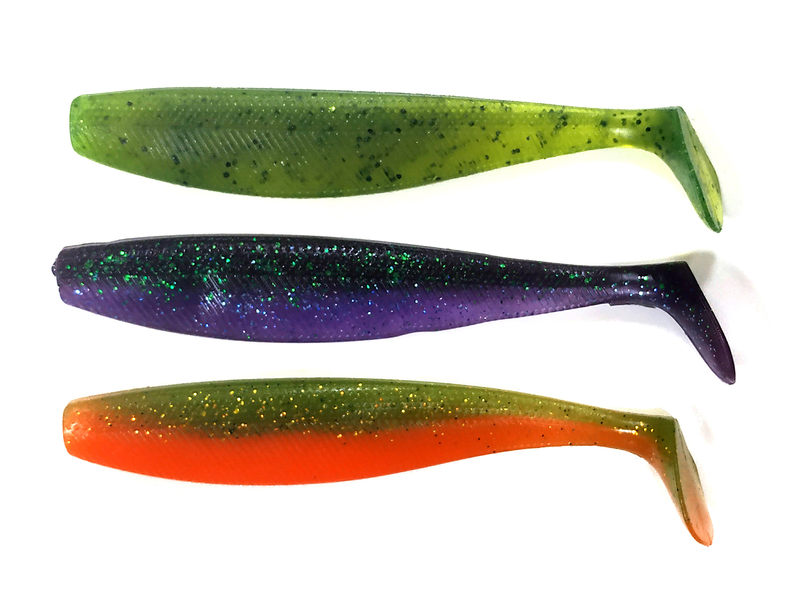 Силиконовая приманка Hitfish Big Shad 5.35in цв. Mix 3