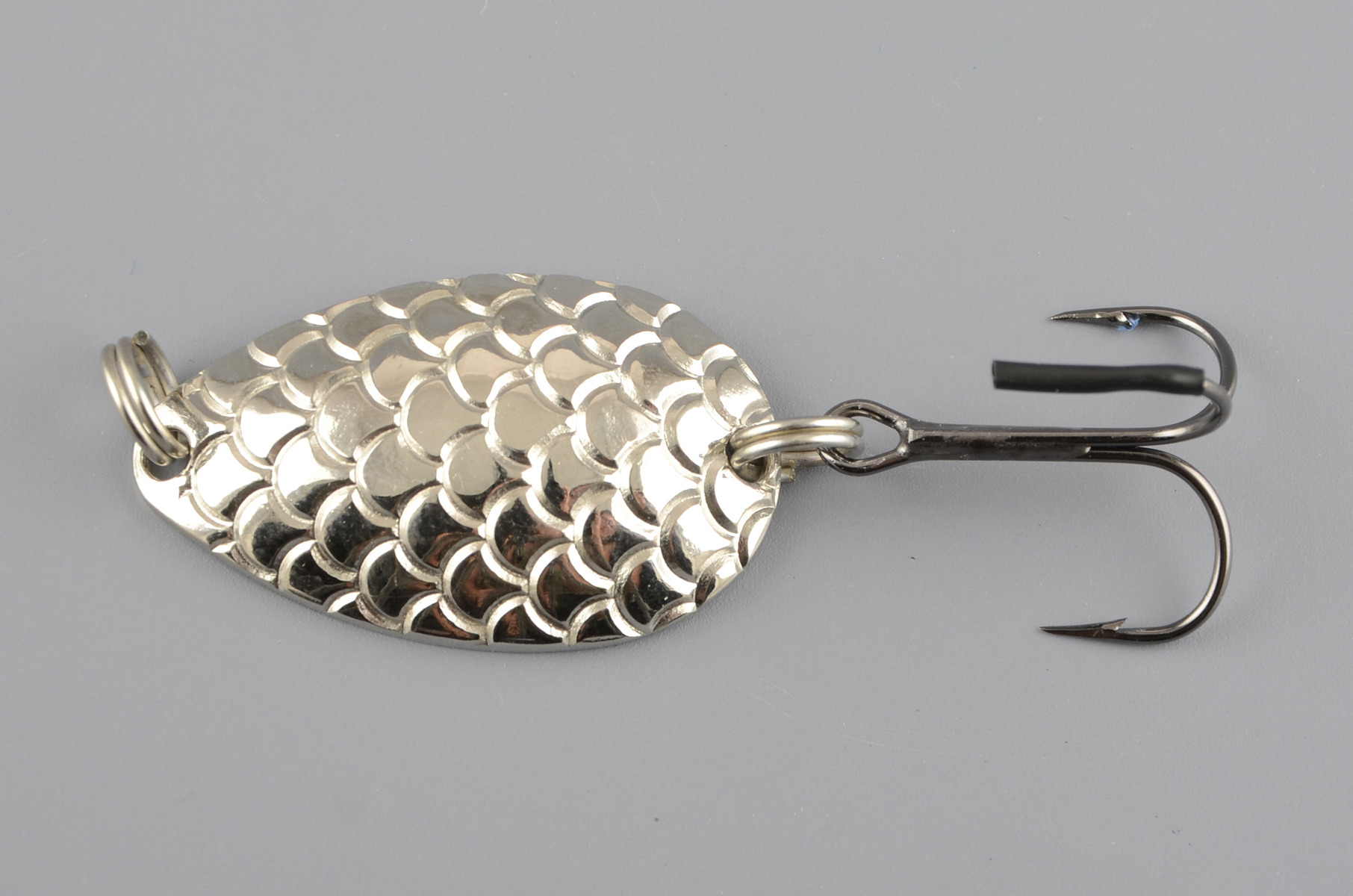 Блесна Бубнов колеблющаяся Ложка 40мм 7 гр. белая