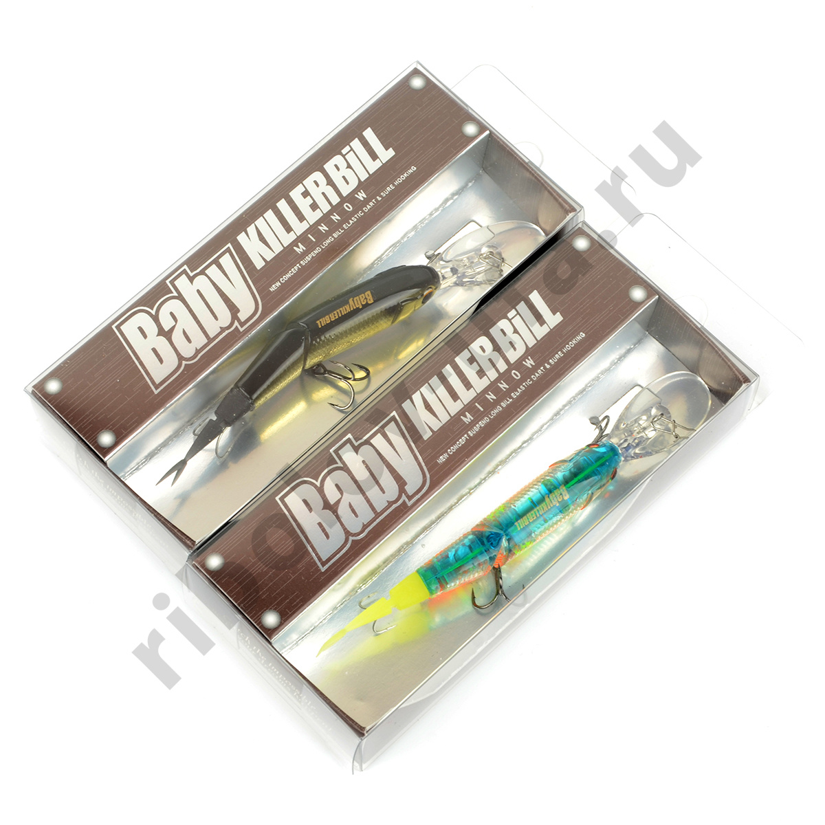 Воблер Imakatsu Baby Killer Bill Minnow, составной, дл. 7.5 см, 4,3 гр., загл. 1-1,8, цв. 315