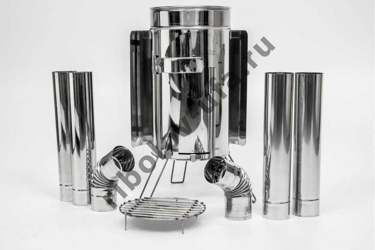 Печь Рыбака 10л с экранами