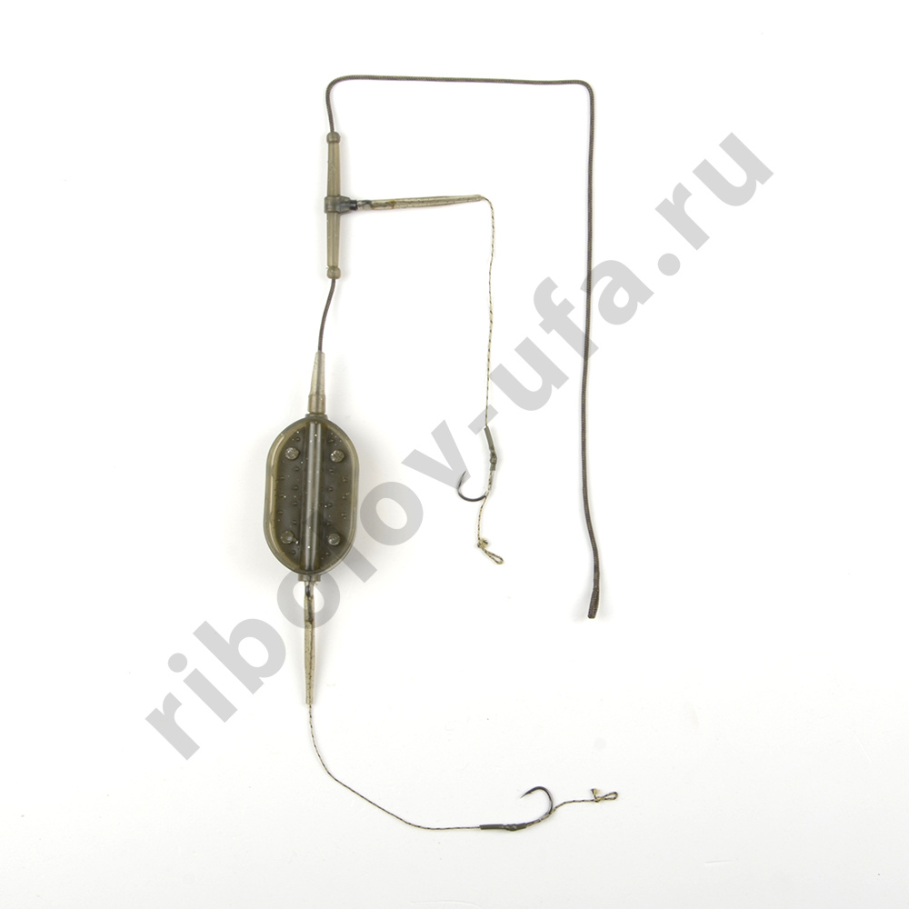 Монтаж карповый Orange #44 Boat Flat Metod Leadcore, для бойла 50гр