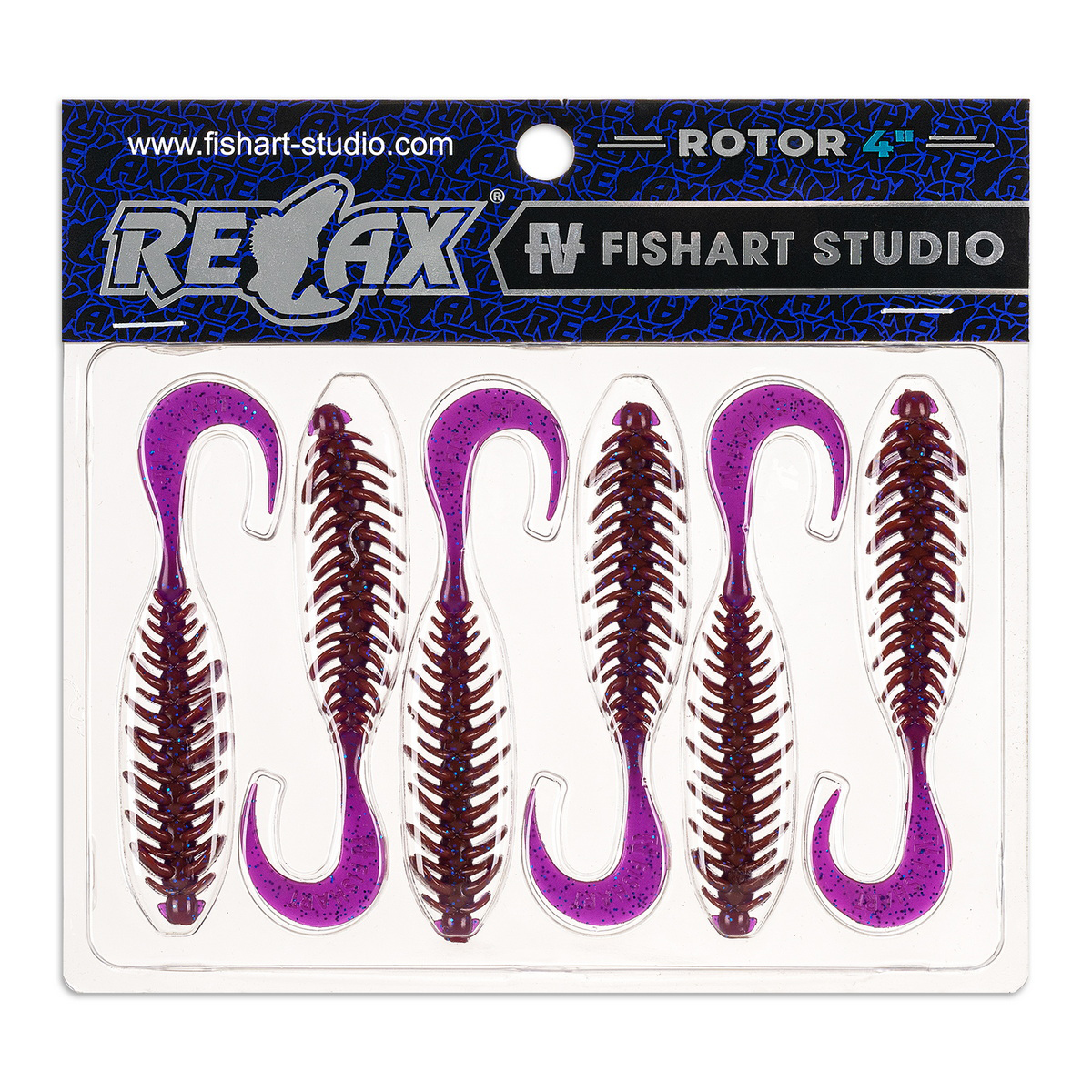 Силиконовая приманка Relax Rotor 4in 10см - TS303