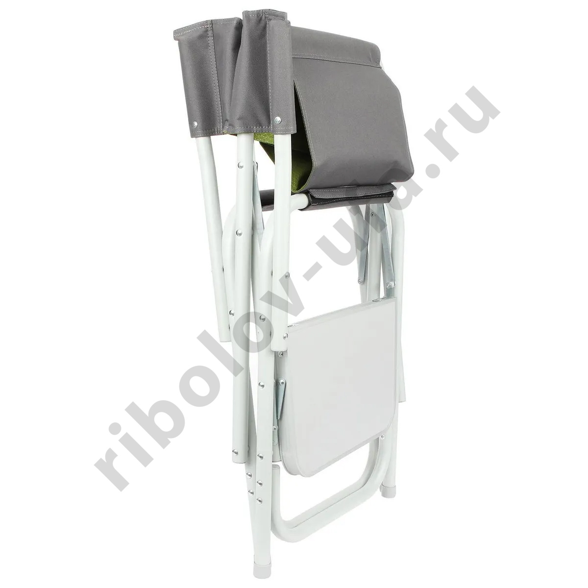Кресло директорское с откидным столиком Helios цв. серо-зеленый T-HS-DC-95200T-M-GG