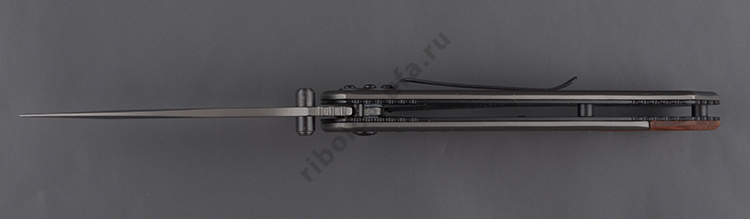 Нож туристический Следопыт, деревянная ручка, дл.клинка 100мм (в чехле) PF-PK-17