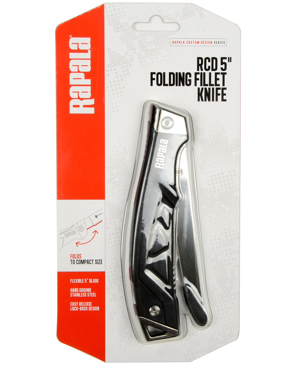 Нож филейный Rapala RCD складной (лезвие 15 см)