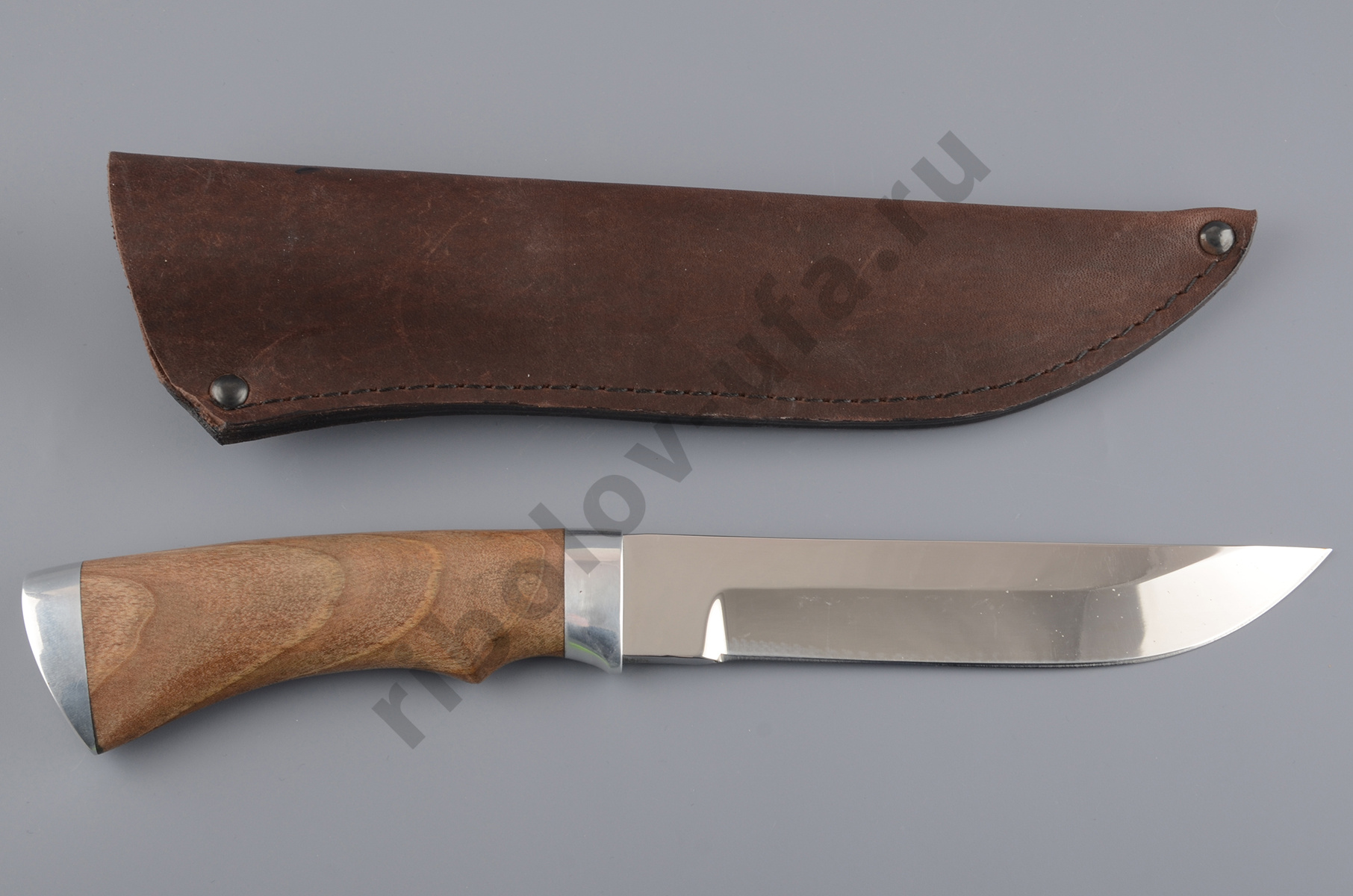 Нож Скиф хирургич.нерж.сталь, 65х13, орех (ручная работа)