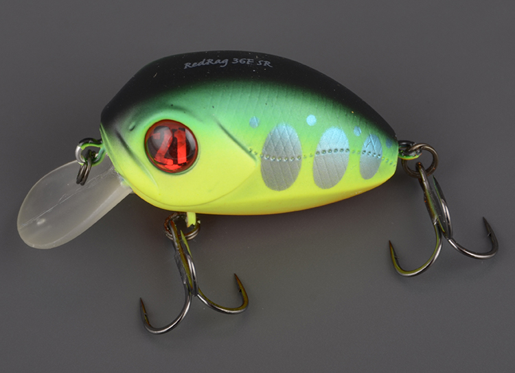 Воблер PONTOON 21 Red Rag 36F-SR, 36мм, 5,7 гр.,  погружен 0.4-0.6 м., №R10