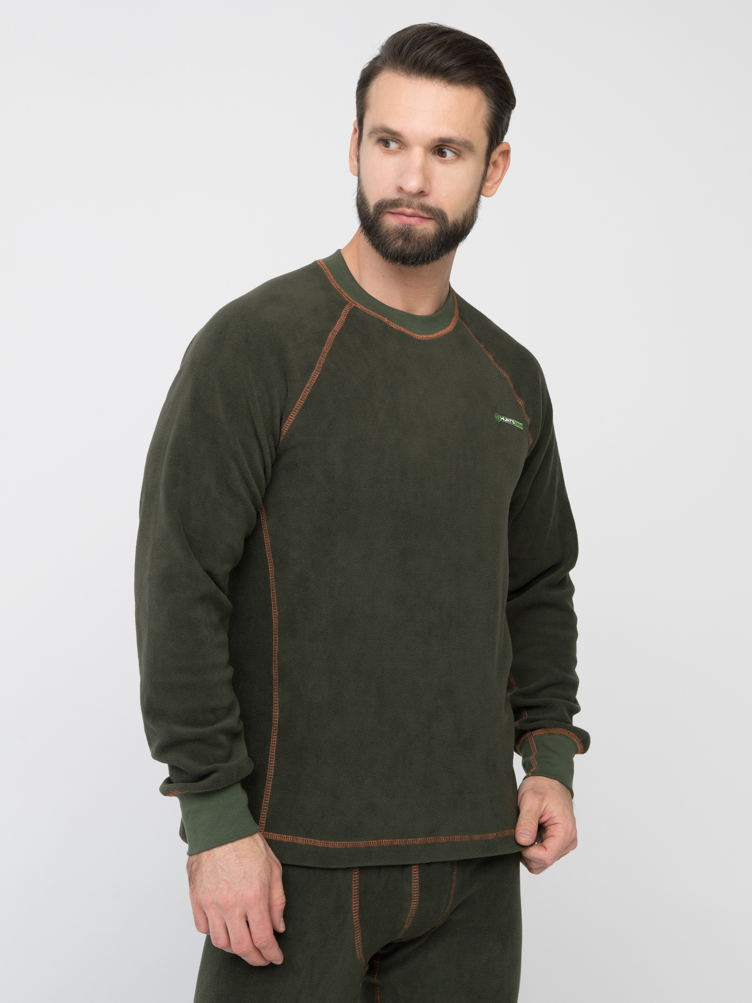 Термобелье Huntsman Thermoline цв.Хаки, ткань Флис р. 48-50 рост L