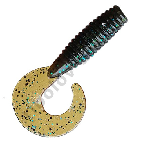 Силиконовая приманка Crazy Fish Angry Spin 1.8in 45мм цв.42 (кальмар)