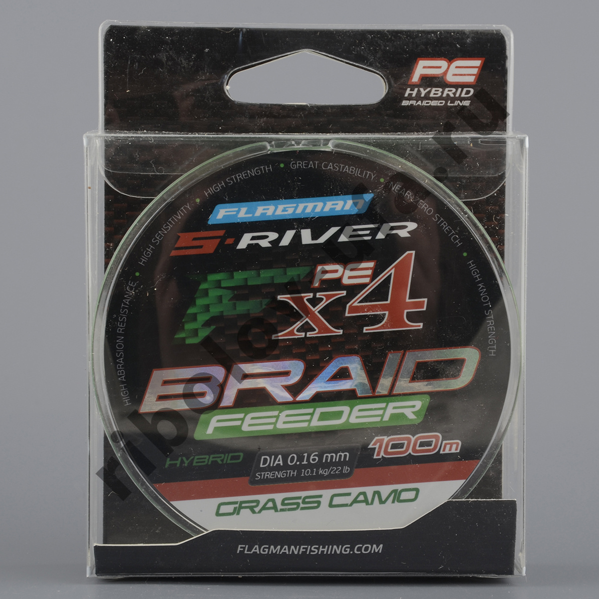 Шнур Flagman S-River Feeder Braid 100м 0,16мм