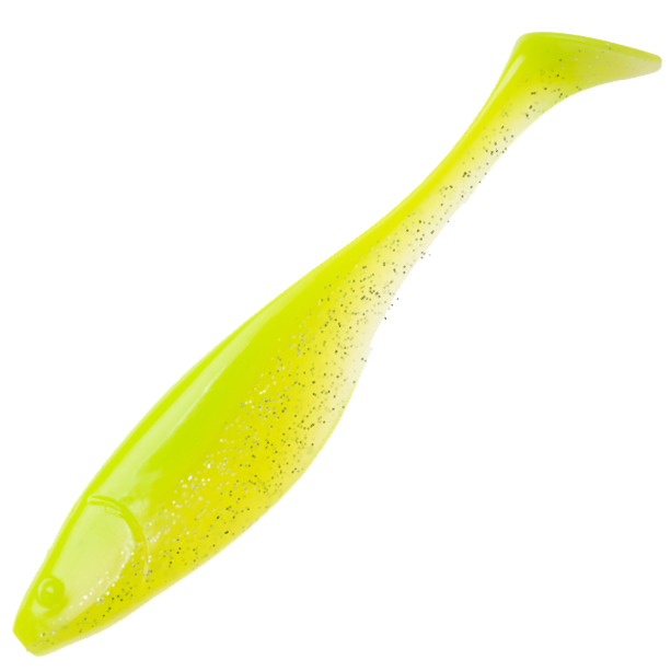 Силиконовая приманка Narval Commander Shad 16cm #004-Lime Chartreuse (3шт/уп)