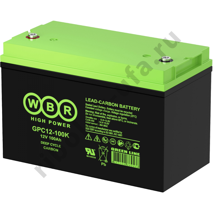 Аккумулятор WBR GPC 12-100K