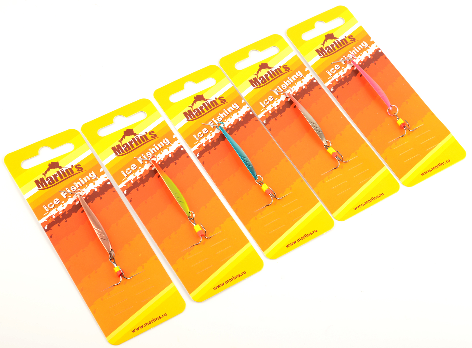 Блесна зимняя Marlins Пермячка 40мм 3,5гр. цв.011