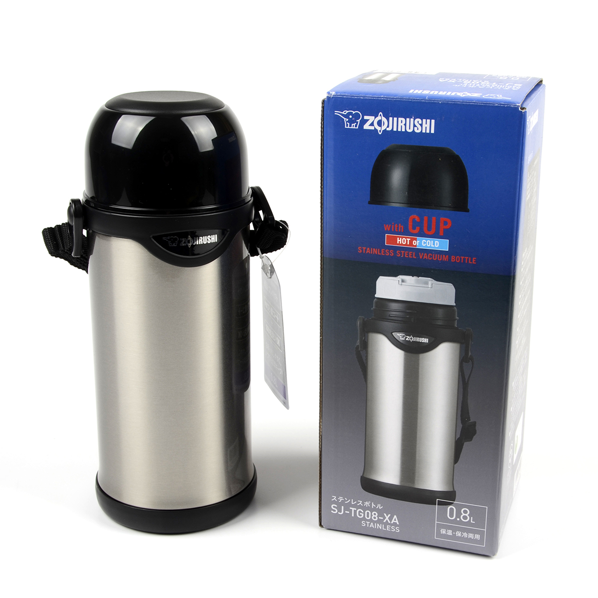 Термос Zojirushi 0,8 L стальной (SJ-TG-XA)