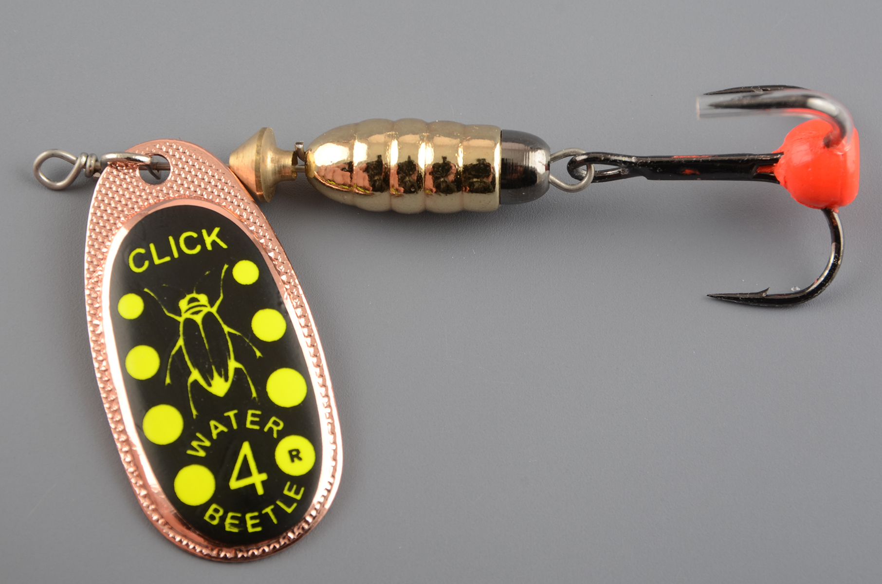 Блесна вращ. Water Beetle Click Magic Eye 11,5гр. CLM43111