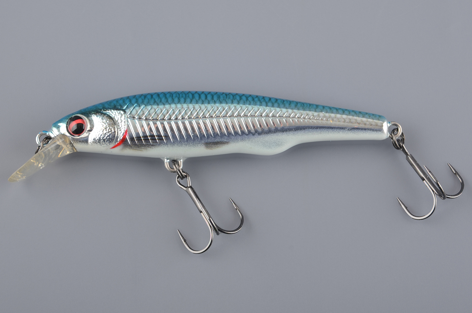 Воблер Savage Gear 3D Gravity Twitch SR 9.5мм 15гр 0,7-1,5м # Blue Chrome 