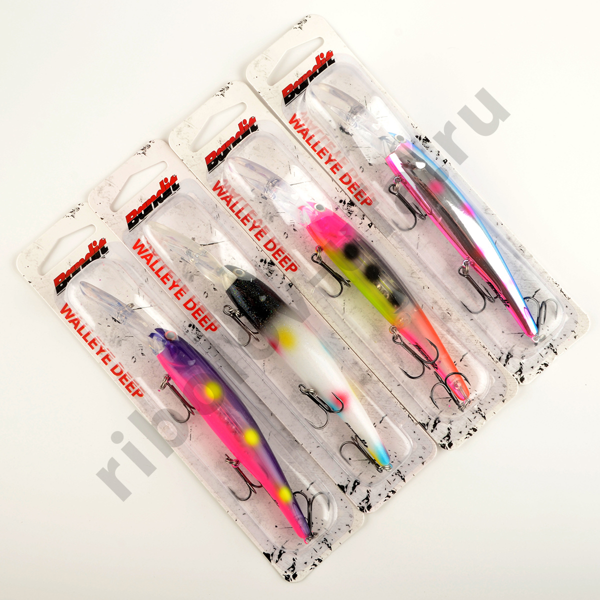 Воблер Bandit Deep Walleye 12см, 17.9гр, (8м) #B81