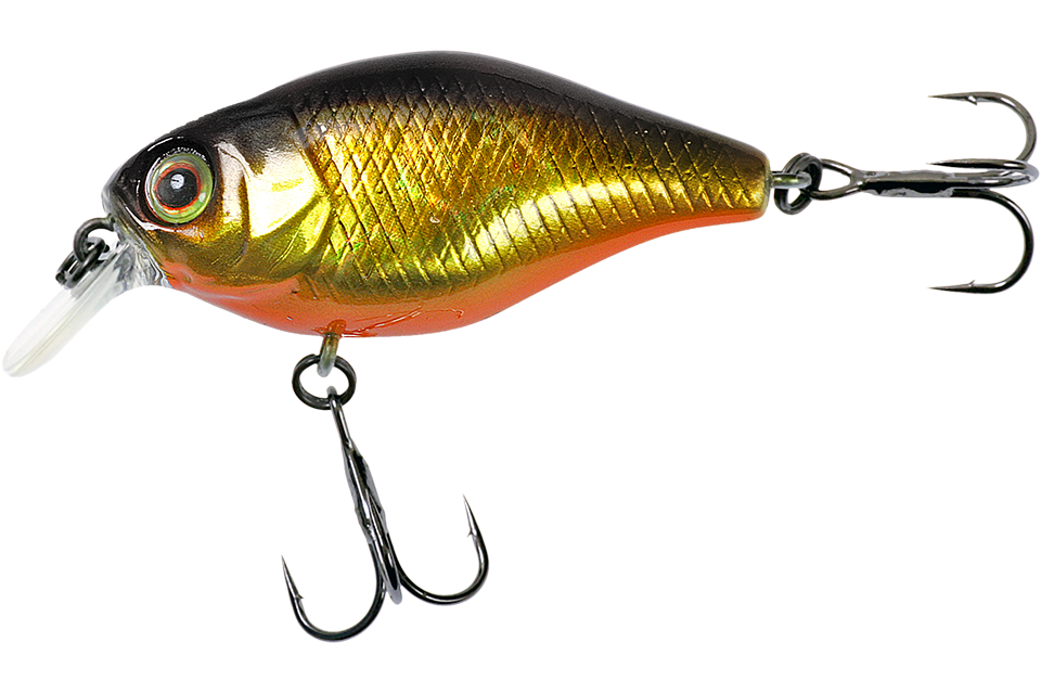 Воблер Jackall 10cc дл. 5 см, гл. 0.5-1.0 м, 9.5 гр., floating, цв. hl gold&black