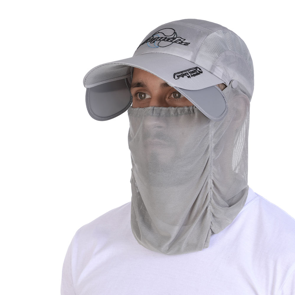 Кепка Aquatic KA-17СС с боковыми отражателями и антимок.бафом цв.св-серый