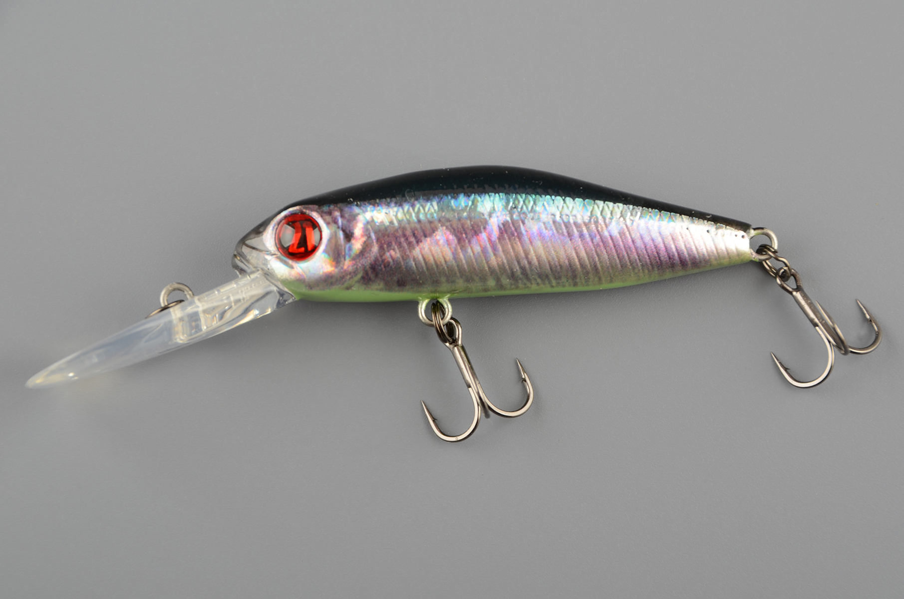 Воблер Pontoon 21 Crack Jack 58F-DR, 58мм., 5.4гр., погруж.2.3-2.5м., №R55