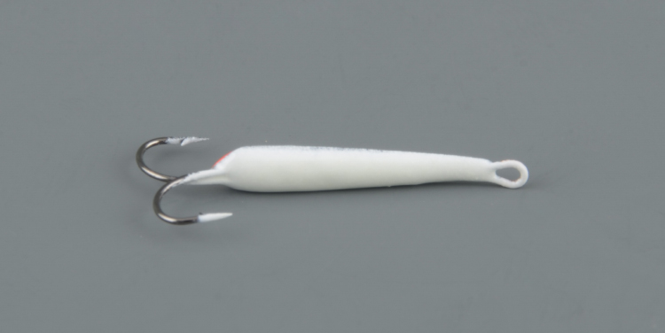 Блесна зимняя Пирс Лонг малый 0,8 гр., нейзильбер+СН, с 2-мя крючками