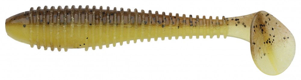 Силиконовая приманка Keitech Swing Impact Fat 3.3 in 8,4см 5,6гр (7шт/уп) PAL# 10 Bumble Bee