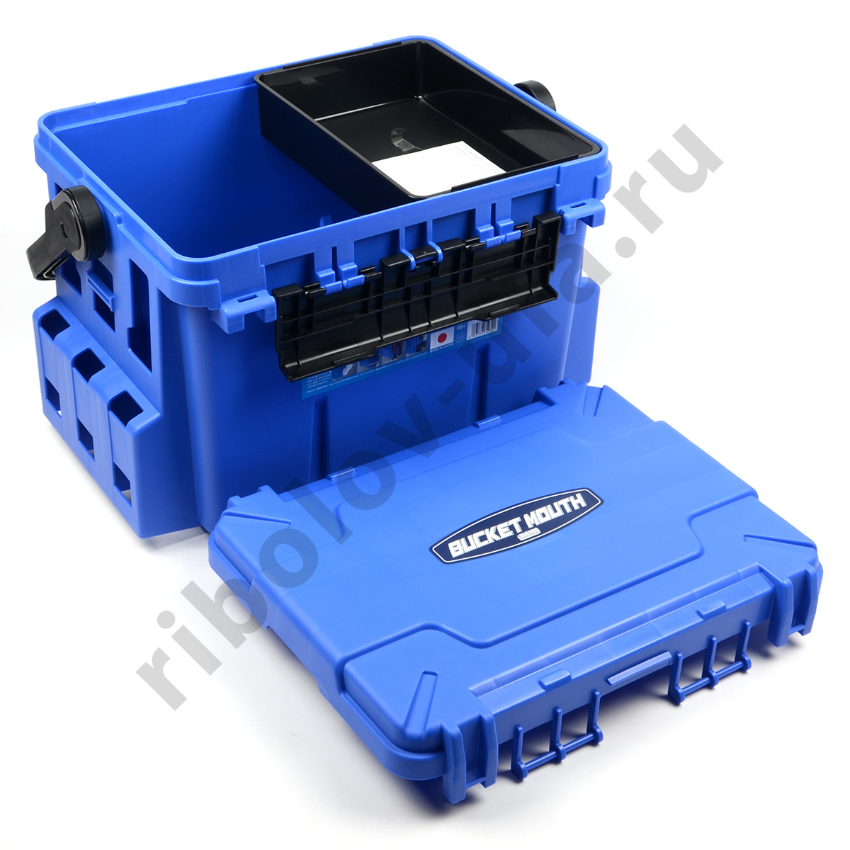 Ящик рыболовный Meiho Bucket Mouth 475х335х320 BM-7000 blue