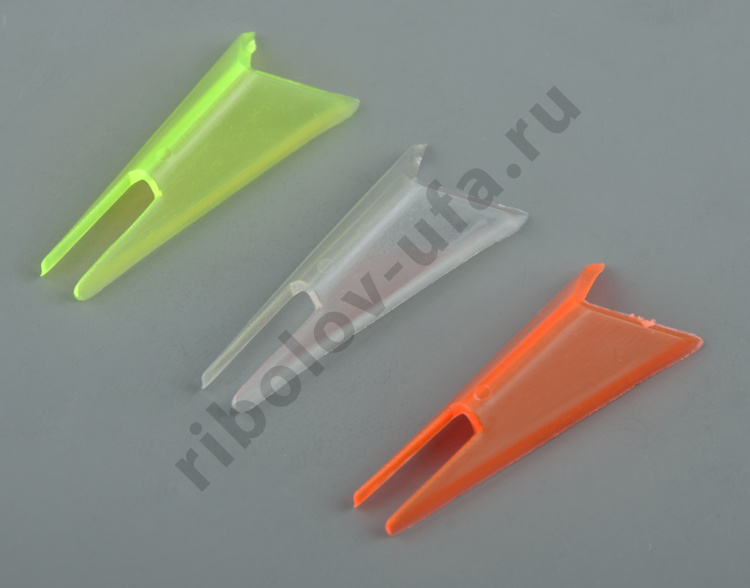 Хвост для балансира Strike Pro (красный ,прозрачн,желт) IFT-L (9шт/уп)