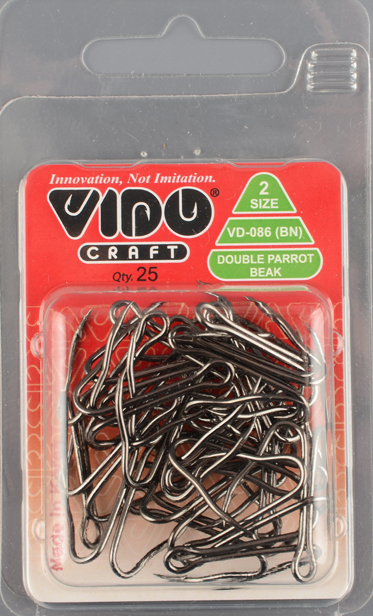 Крючок-двойник Vido Double Parrot Beak №2 BN