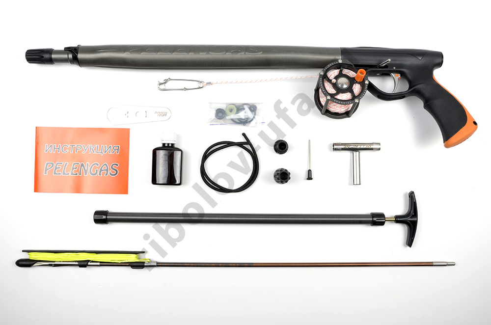 Ружье пневматическое Pelengas 55 Magnum Profi с катушкой
