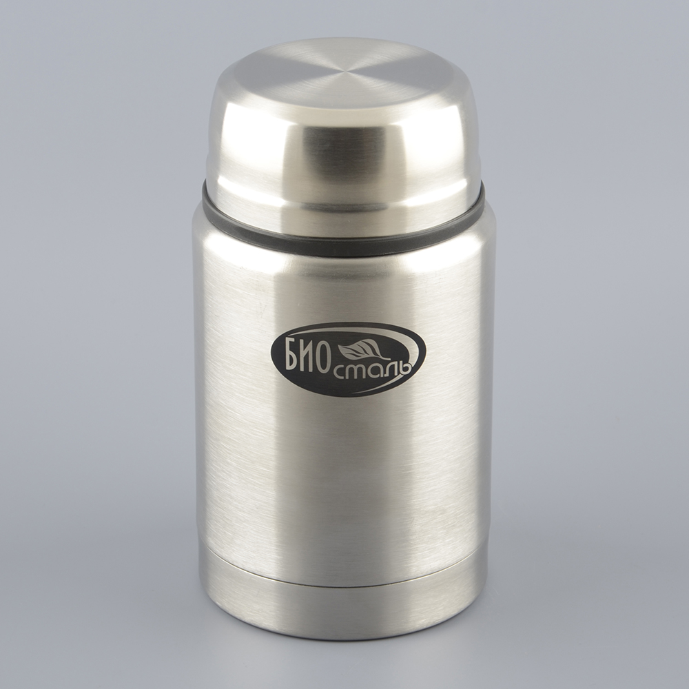 Термос Biostal широкое горло суповой с ложкой 0,5л (NTS-500)