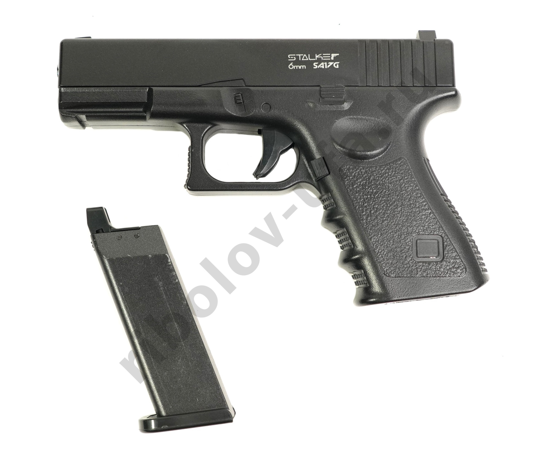 Пистолет пневм. Stalker SA17G Spring, кал 6мм, металл (Glock 17)