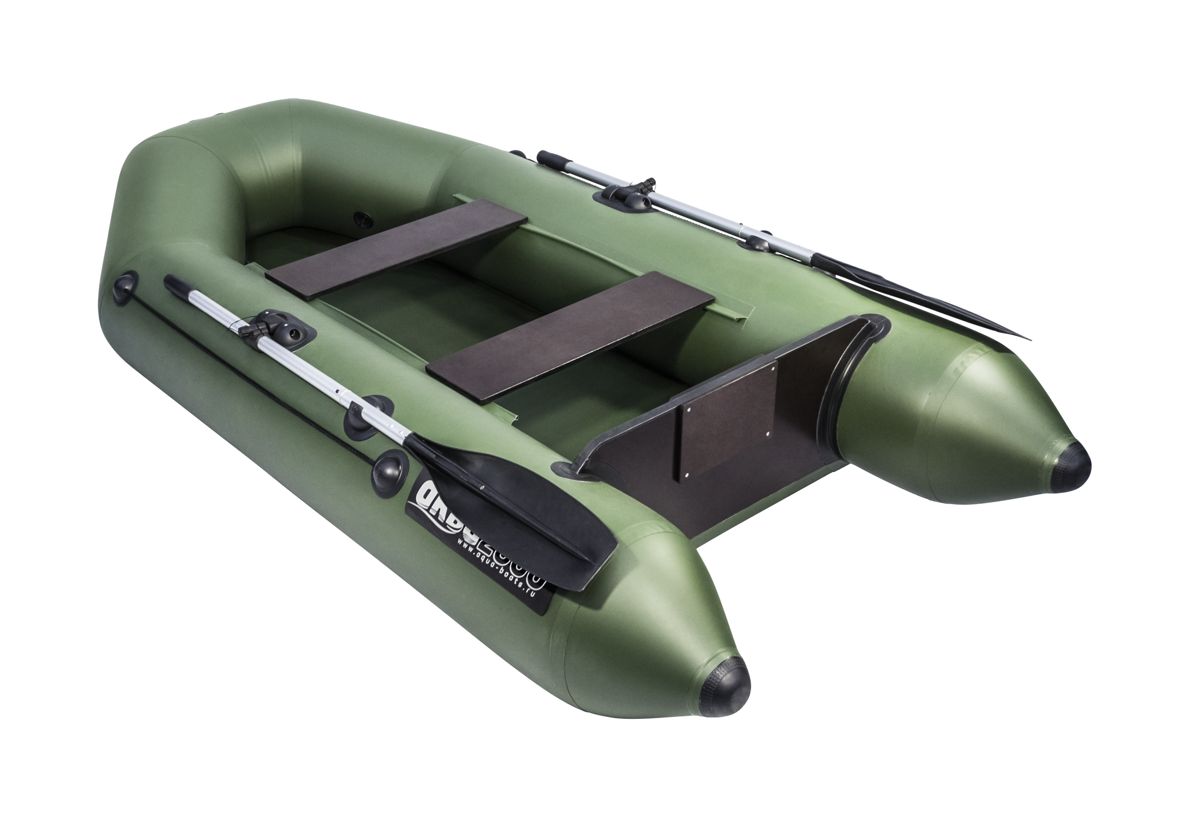 Лодка Аква 2600 зеленый