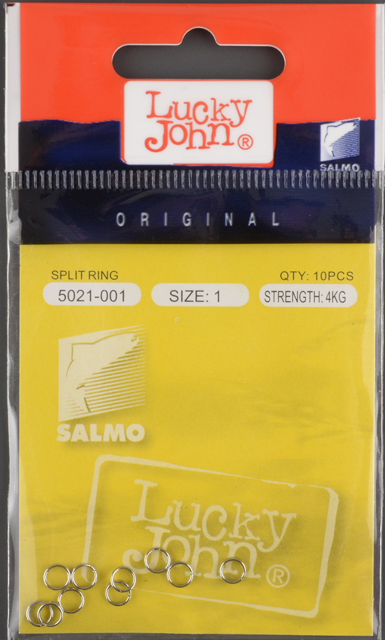 Кольца заводные Lucky John SPLIT RINDGS 04.0 мм (уп.10шт)