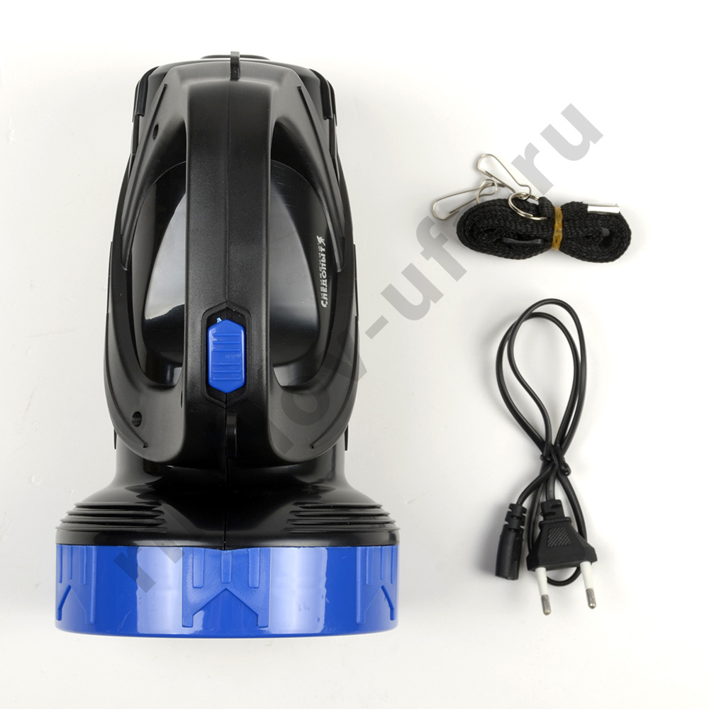 Фонарь-фара Следопыт прожектор Сота 25Led+12Led аккум., 220В