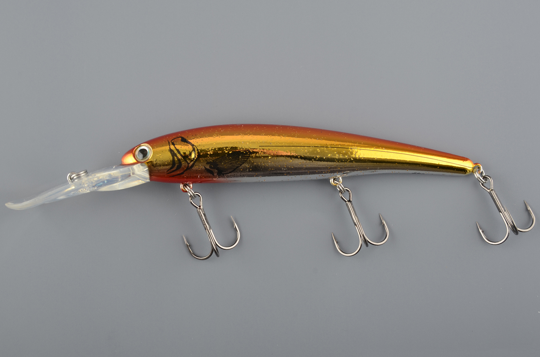 Воблер Bandit Deep Walleye 12см, 17.9гр, (8м) #D268