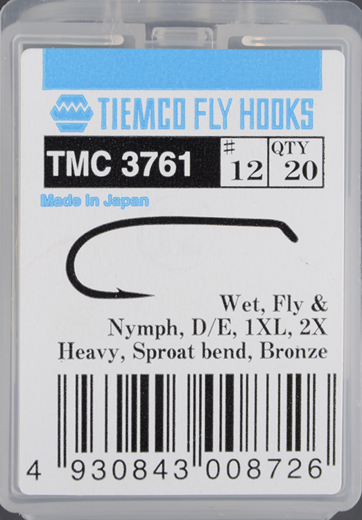 Крючки Tiemco TMC3761 #12 (20 шт)