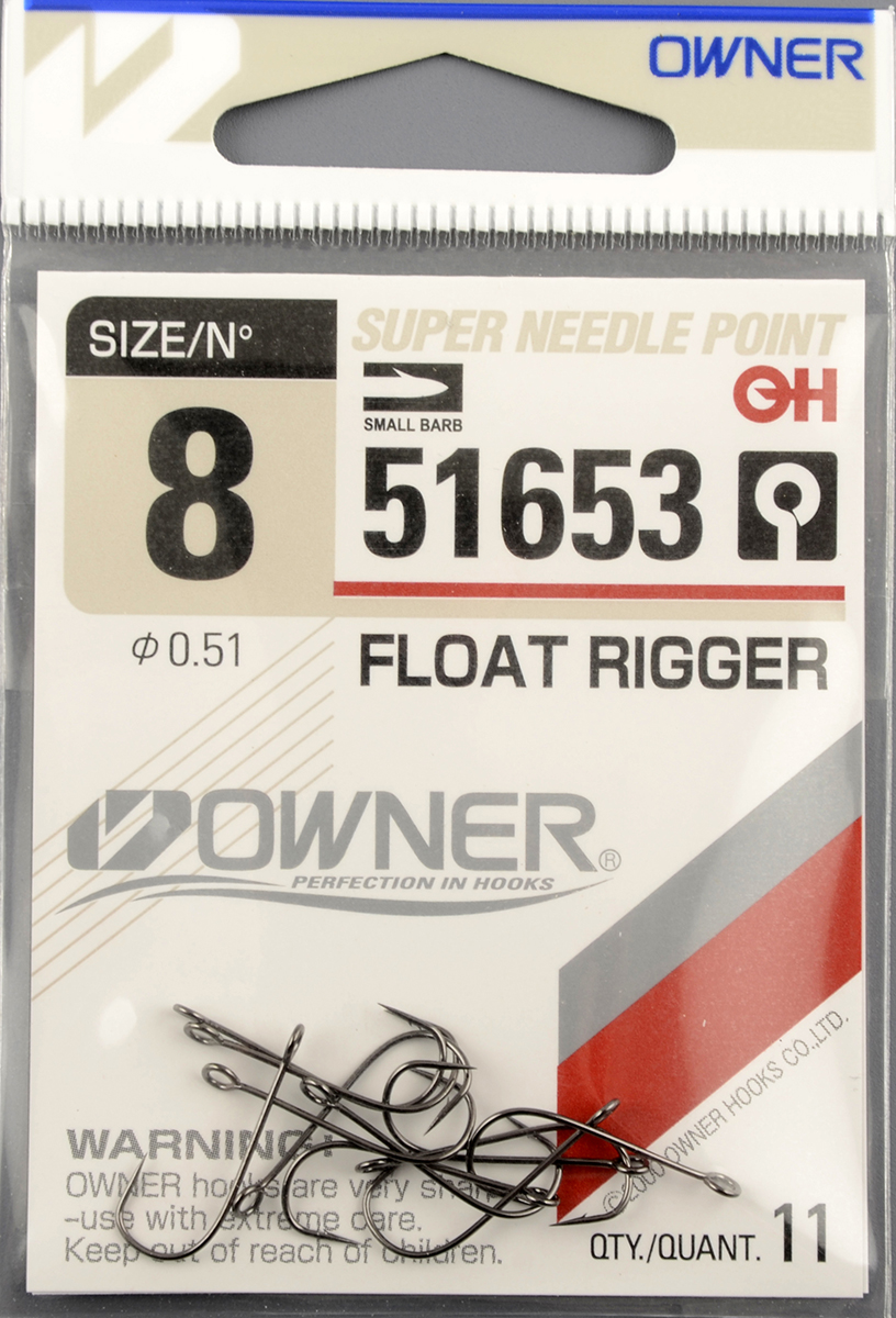 Одинарные крючки Owner 51653-08 MH-12