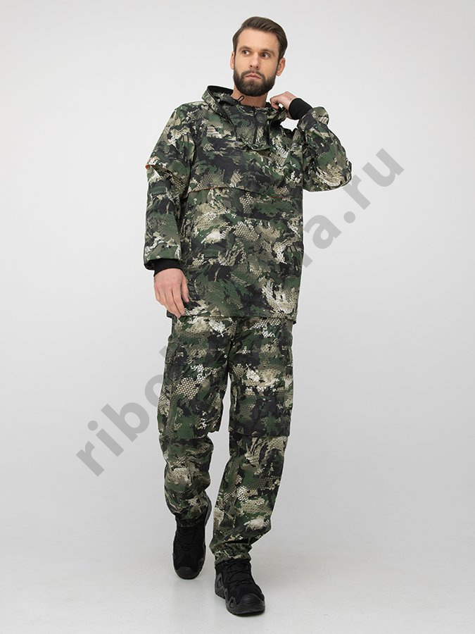 Костюм Huntsman Антигнус с ловушк. цв.Зеленый питон тк. Сорочка р. 52-54 рост 182-188