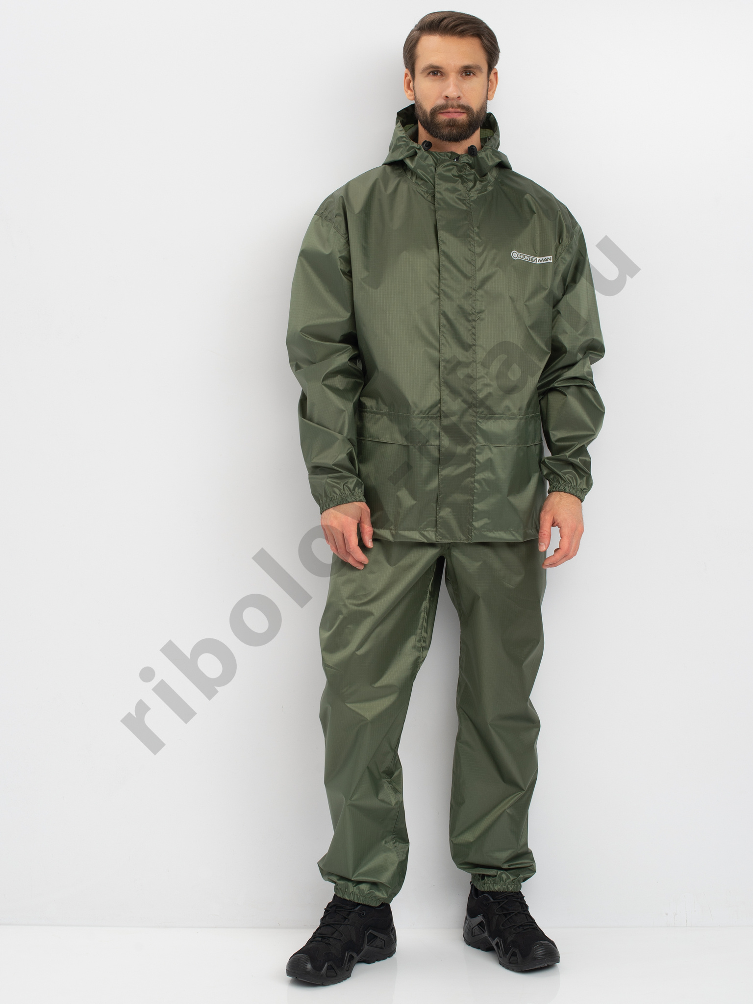 Костюм Huntsman Склон-2 (ВВЗ 3000мм) цв.Зеленый тк.Таффета р. 44-46, рост 170