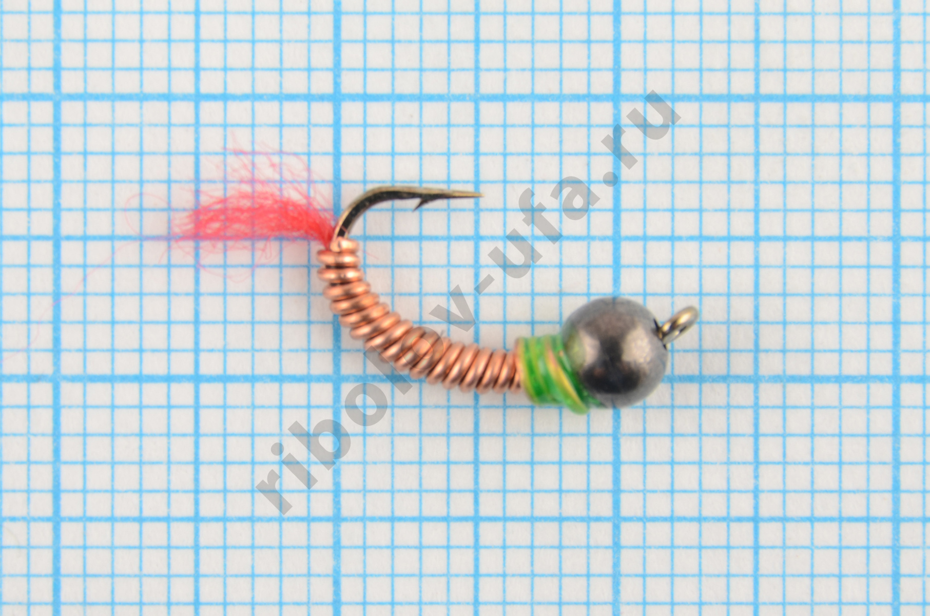 Мормышка вольфрам. Marlins Лесотка 4,0мм 0,65гр. кр.12 цв. Bn