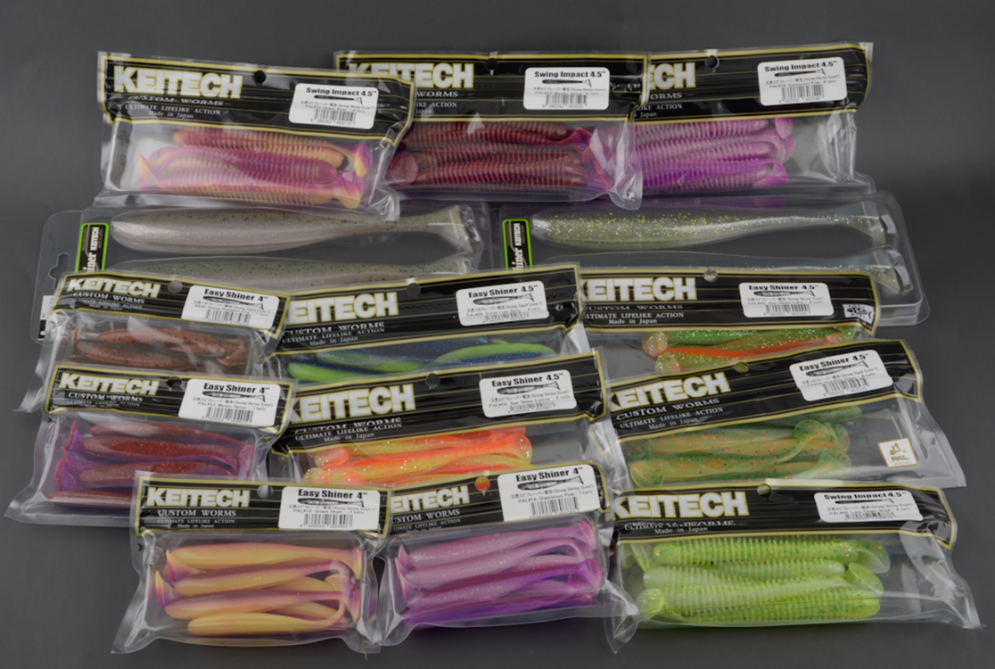 Силиконовая приманка Keitech Swing Impact 4.5 inch 12.5см (6шт/уп) # PAL 14 Glamorous Pink	