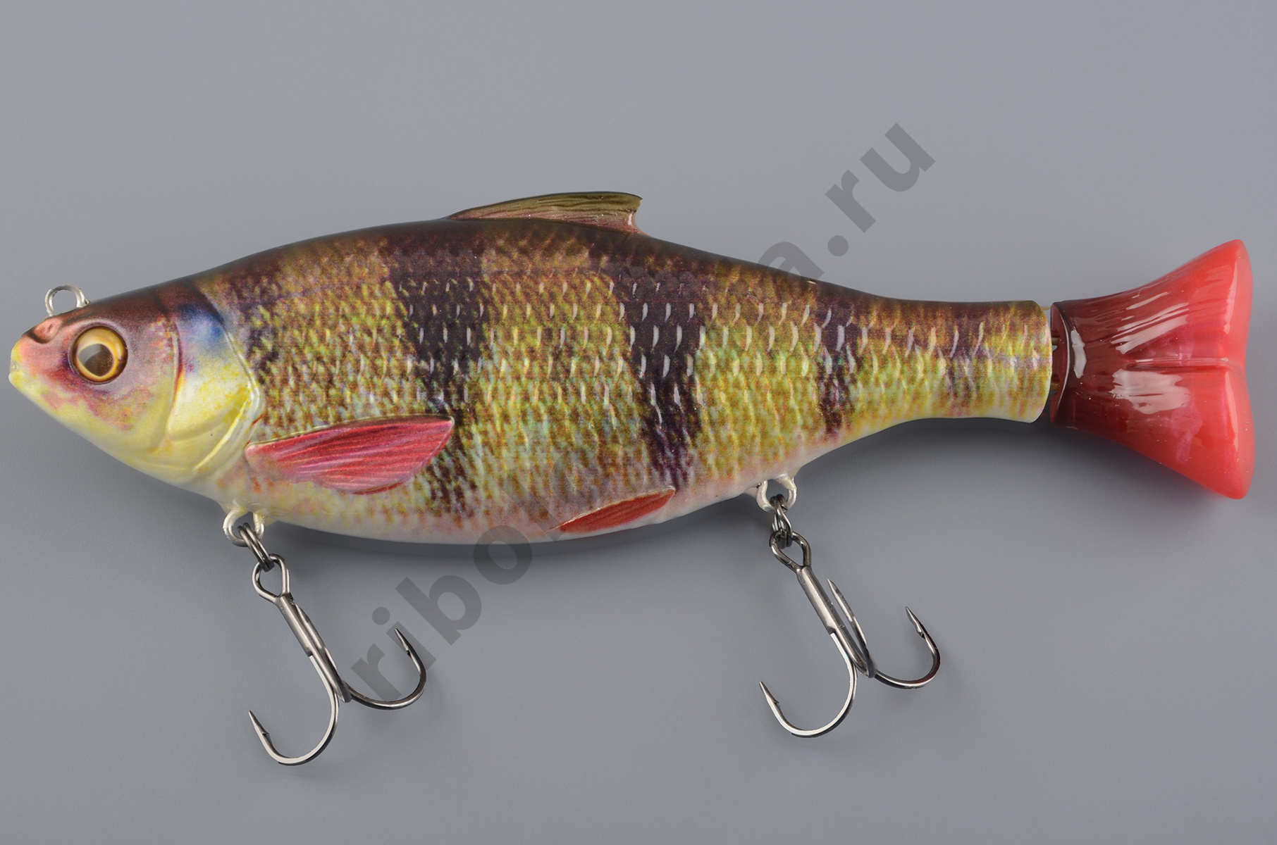 Воблер Savage Gear 3D Hard Pulsetail Roach 13.5см 40гр 0,6м SS # Perch  