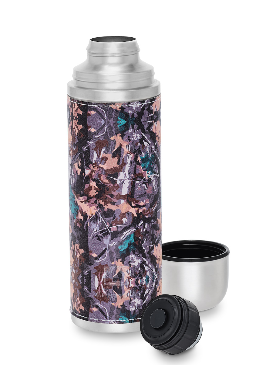 Термос Арктика 108-1000Х питьевой 1,0л в текс.оплетке Хаки