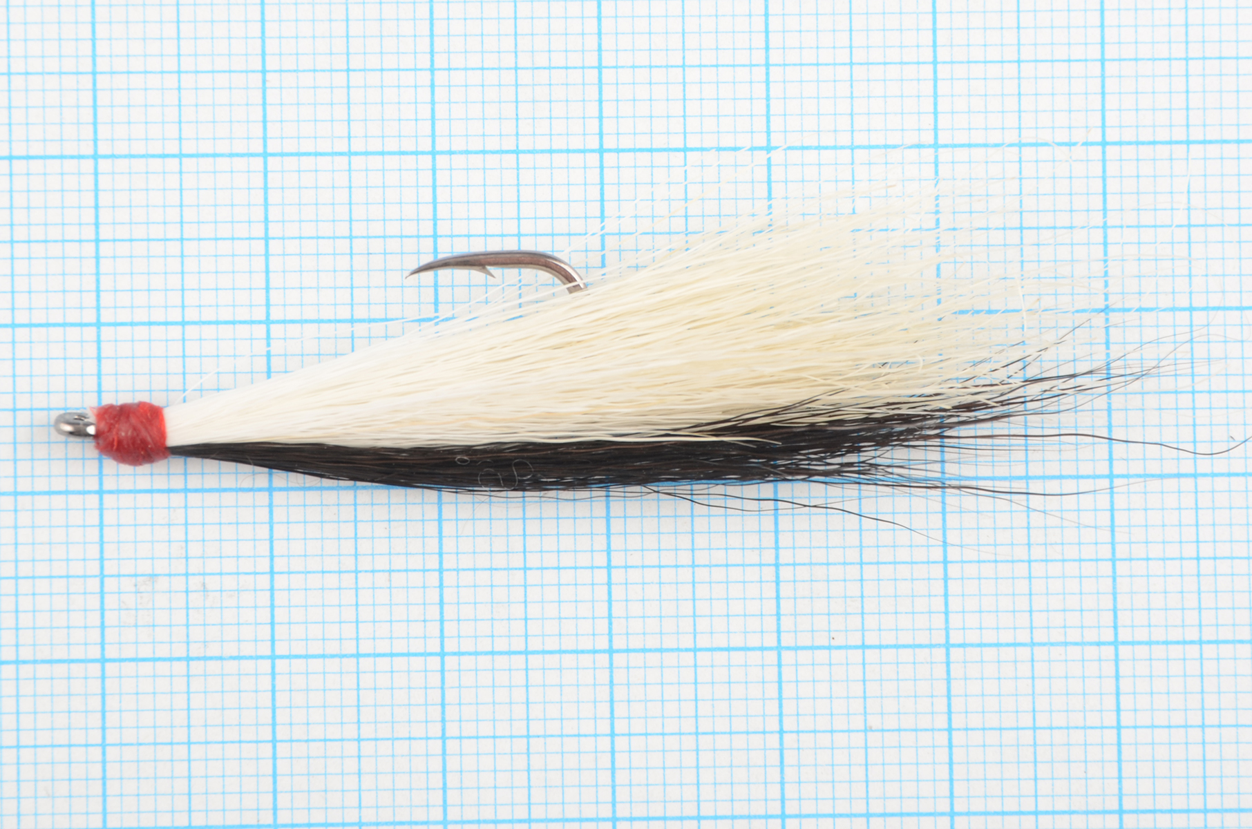 Стример на жереха Стримера НН кр. №1, 55мм, материал коза, люрекс цв. 19