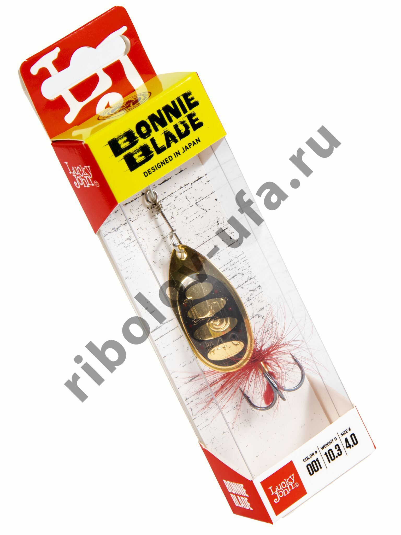 Блесна вращ. Lucky John Bonnie Blade #04, 10.3гр., цв. 001
