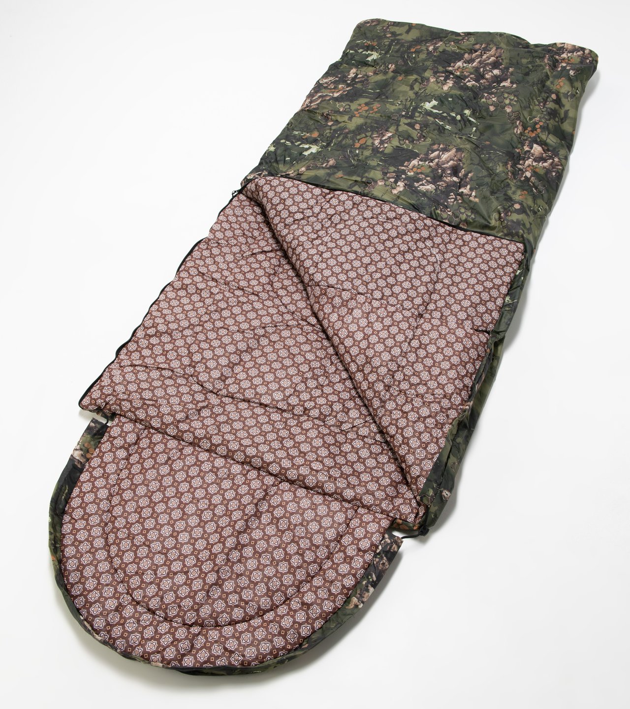 Спальник Huntsman Аляска  -15 С, 250*90см цв.Лес тк.Оксфорд